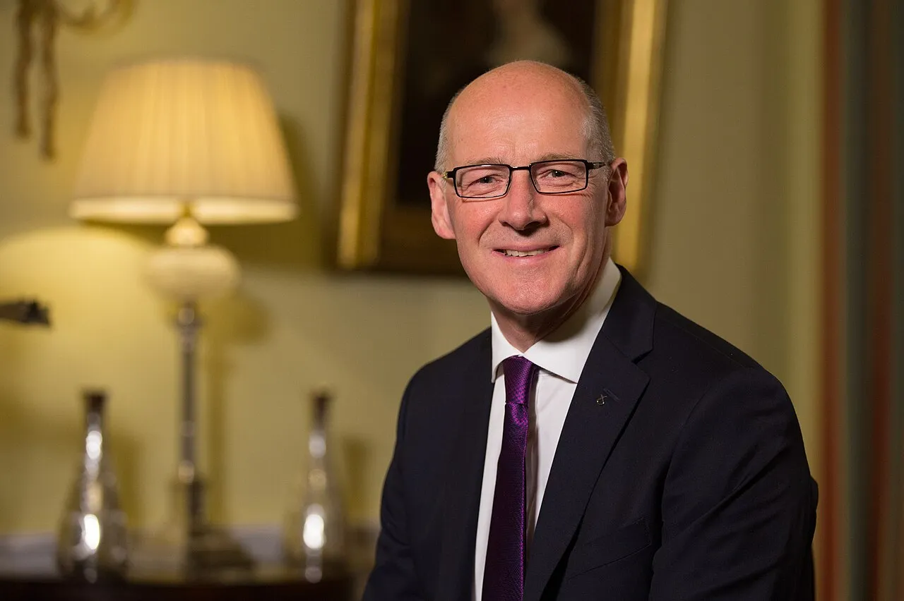 Minister-president John Swinney van Schotland